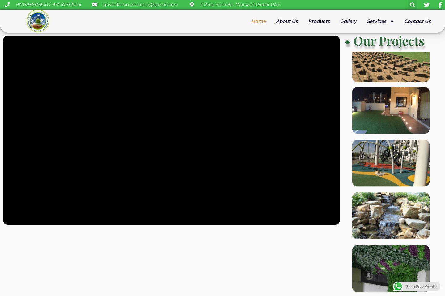 Mountain City Landscape LLC — Landscaping website built by Stopper Web